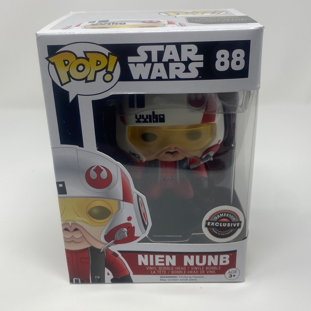 Star Wars Nien Nunb GameStop Exclusive Funko